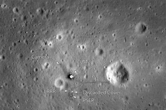 Mjesto slijetanja Apolla 11 na Mjesecu
