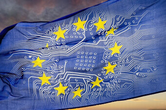 Zastava EU, ilustracija