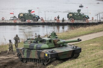 Francuski tenk Leclerc tijekom NATO vježbe