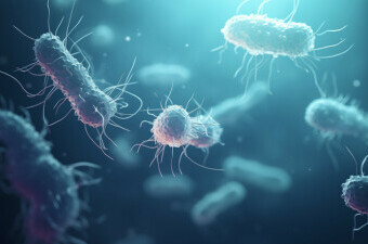 Mikroorganizmi, ilustracija
