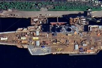 Ruski nosač zrakoplova Admiral Kuznjecov u katastrofalnom stanju