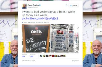 Paulo Coelho objavio citat na Twitteru uz prigodnu sliku hrvatske vode Jane