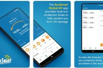 SunSmart Global UV aplikacija