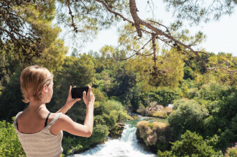 Fotografiranje slapova Krke