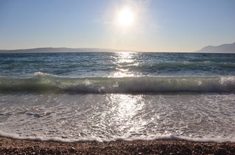 Sunce i more na jadranskoj obali