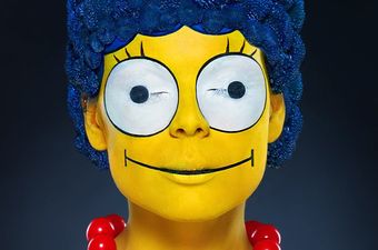 Ovo je Marge Simpson u realnom životu i izgleda fenomenalno