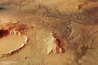 Riječna dolina na Marsu