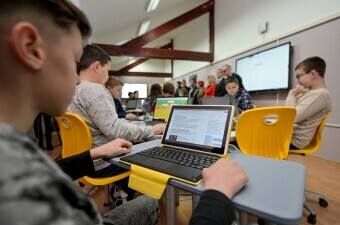 Informatička učionica u OŠ Šemovec