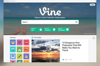 Vine objavio novi dizajn web stranice, od sada je moguće pregledavati sve video uratke