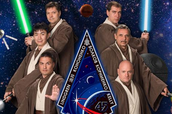 ISS-ovci će od sada uživati i u epizodama Star Warsa