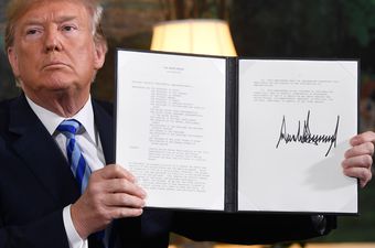 Trump potpisao sankcije protiv Irana (Foto: AFP)