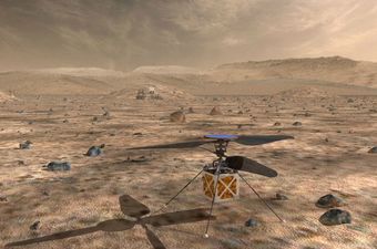 NASA helikopter na Marsu (Foto: NASA/JPL-Caltech)