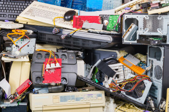 Elektronički otpad, ilustracija