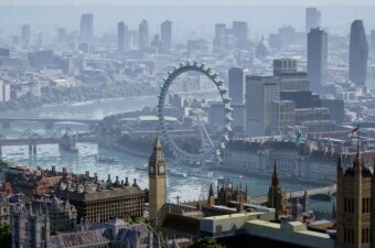 Immersive view Londona na Google Mapsu