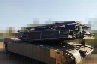 Novi ukrajinski oklop na M1A1 Abrams tenku