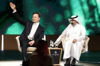 Elon Musk na forumu u Rijadu