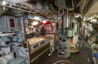 Google Street View nam omogućuje da zavirimo u unutrašnjost podmornice
