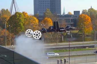 Aerones dron (Foto: YouTube)