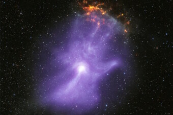 Jeziva spektralna ruka ostataka supernove MSH 15-52