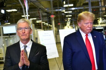 Tim Cook i Donald Trump