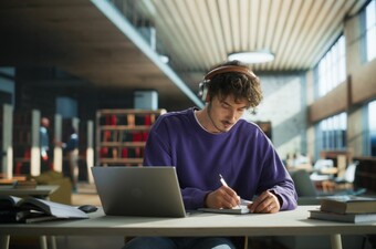 Student, ilustracija