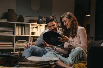 Gramofonska ploča, ilustracija