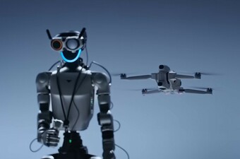 Unitree G1 upravlja A1 dronom tvrtke Antigravity