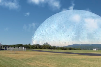 Ovako bi izgledao Mjesec da se nalazi na istoj udaljenosti kao i ISS