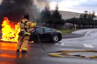 Elon Musk objasnio je zašto se zapalio Tesla Model S automobil