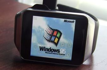 Windows 95 na Samsung Gear Live pametnom satu? Da, moguće je!