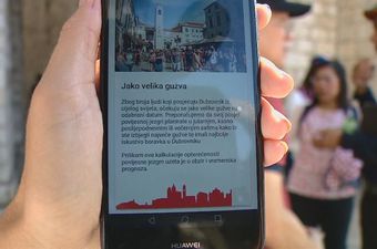 Aplikacija kojom bi se trebale kontrolirati gužve u Dubrovniku (Foto: Dnevnik.hr) - 2
