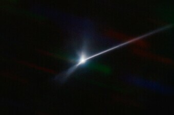 Rep krhotina iza asteroida Dimorphos nakon udara DART-a