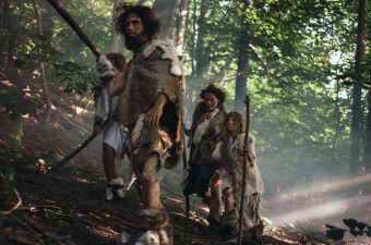 Neandertalci, ilustracija