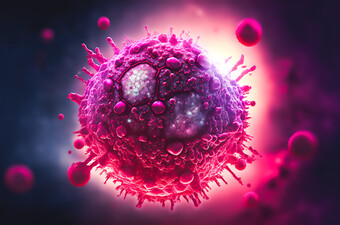 Virus HIV-a, ilustracija