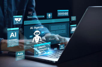 AI agenti, ilustracija