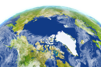 Arktik i Grenland, ilustracija