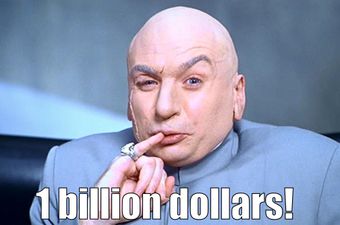 Kako je to imati milijardu dolara? Pogledajte video i saznajte