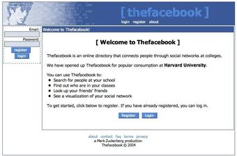 Ovo je jedinih osam značajki koje je Facebook imao 2004. godine