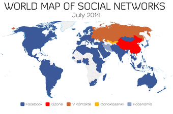 Facebook i dalje nedodirljiv: dominira u čak 130 od 137 svjetskih zemalja