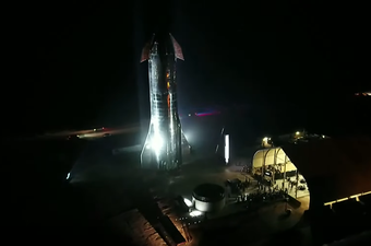 Starship Mark 1 (Screenshot: SpaceX/YouTube)