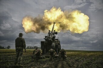 Ukrajinsko topništvo u akciji