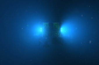 Robotska podmornica duboko u ocanu, ilustracija