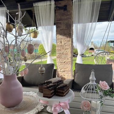 Elegantna terasa medicinske sestre Marije Ričko iz Sudovčine - 3