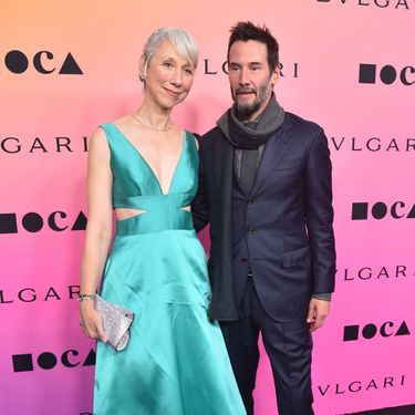 Keanu Reeves i Alexandra Grant na MOCA Gali 2024.