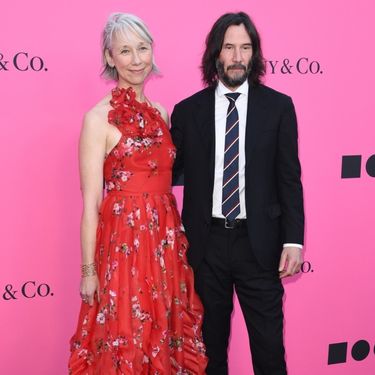 Keanu Reeves i Alexandra Grant na MOCA Gali 2024.