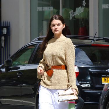 Suri Cruise u Ariat čizmama u New Yorku - 3