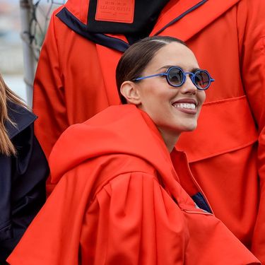 Franka Batelić u kompletu iz kolekcije Krie Design x Provir