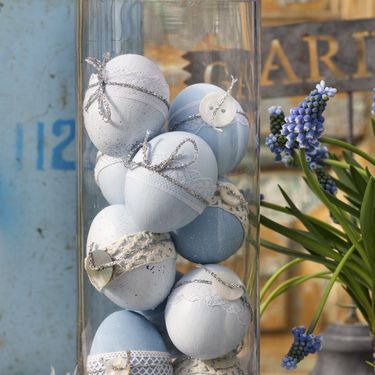 Pisanice ukrašene čipkom - 7