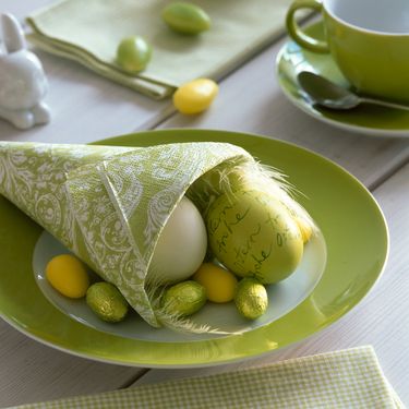 Ideje za ukrašavanje tanjura za Uskrs