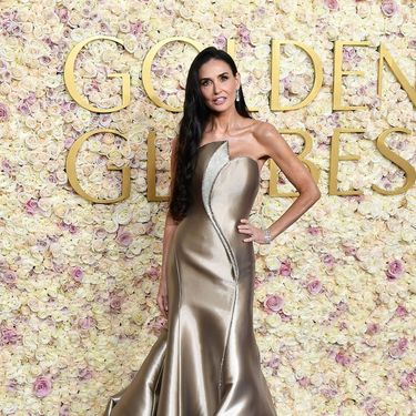 Demi Moore na dodjeli Zlatnih globusa 2025.
